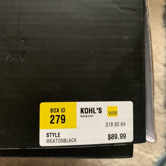 NIB Never worn!  NINE WEST WEATON 3 Ladies black ankle boots!  Size 8. - Picture 8 of 11